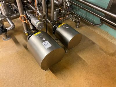 Översiktsbild av Alfa laval pump station